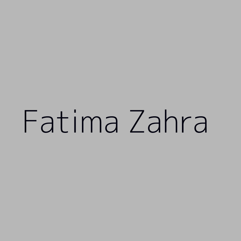 El Ouanbi Fatima Zahra 